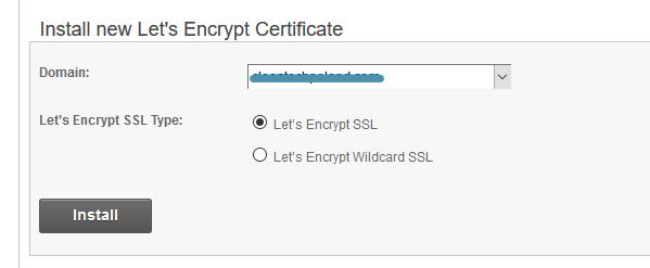 Install Lets Encrypt SSL on Siteground