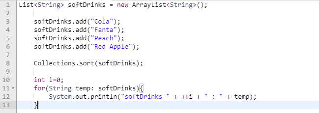 arraylist java