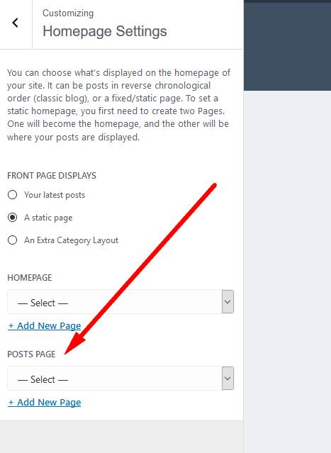 how to put blog posts on different pages wordpress